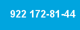 922 172-81-44